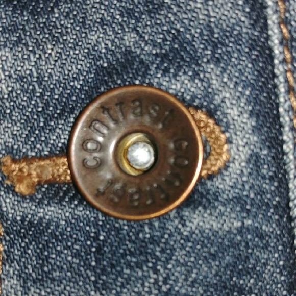 Contrast denim jacket - Picture 4 of 7